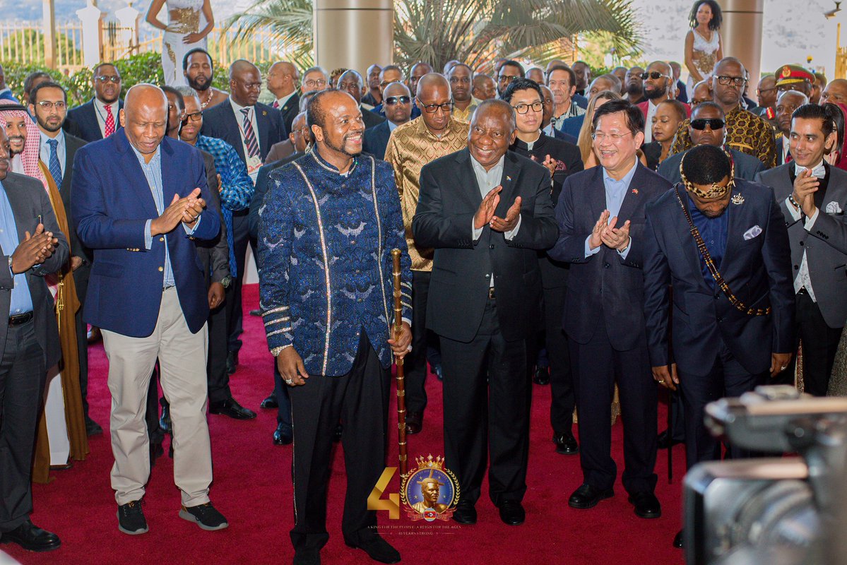 umhlangaswz's tweet image. He looks so happy! 😁 
- ICC Official opening
#KMIII #eswatini #international