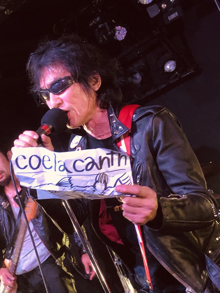 CafeSr400's tweet photo. 2026.04.25 高崎club JAMMER'S 
『NITE KLUB presents JET NITE vol.6
10th Anniversary』
Guitar Wolf
『ケンカロック』
昨夜も熱いファイテングロックな夜でした！
#ギターウルフ　#GuitarWolf https://t.co/3E1lwK00eF
