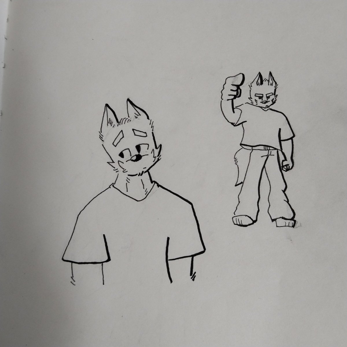 silverfox2410's tweet photo. Día 4/100 subiendo dibujos 
"Sin título" https://t.co/4WIzCSU3nO