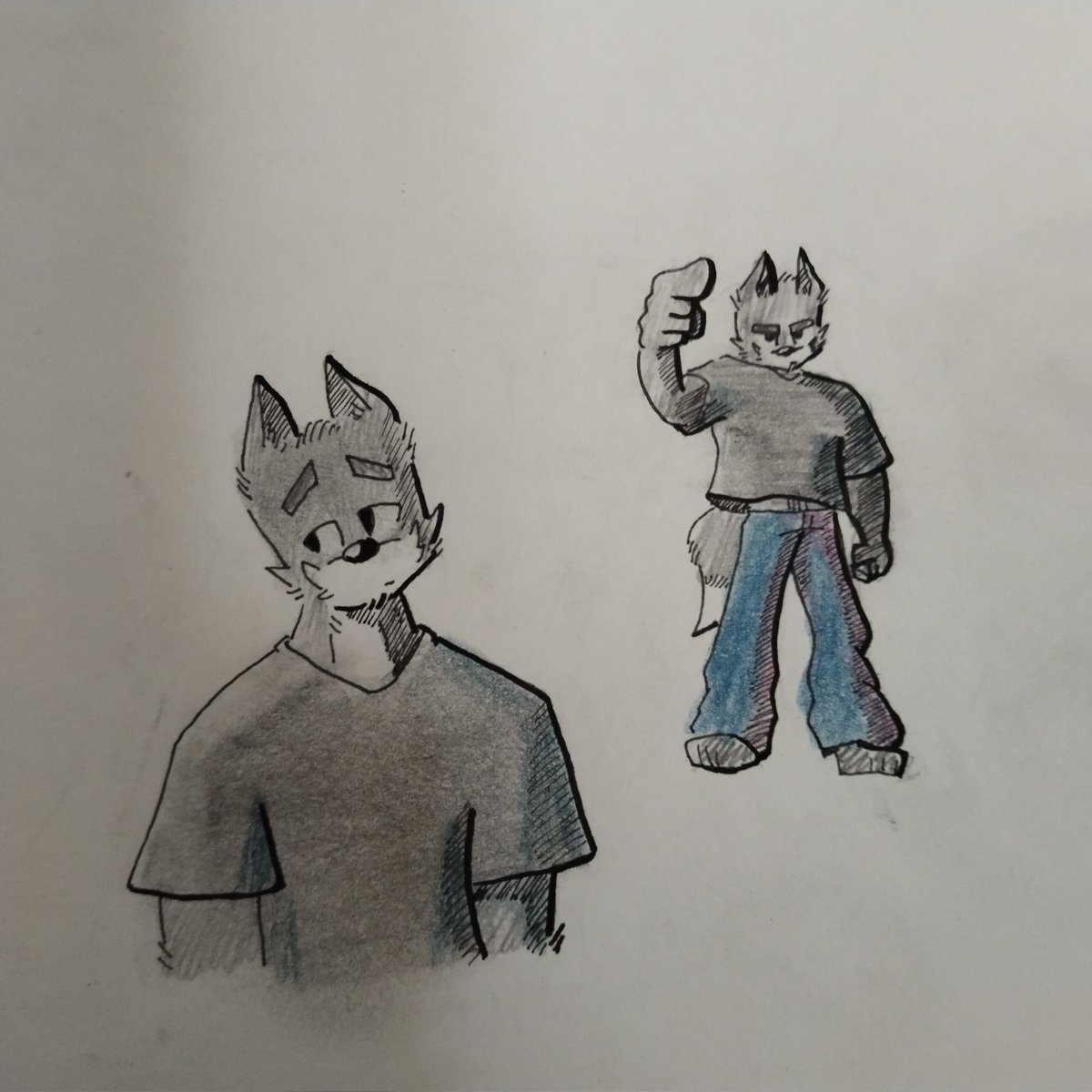 silverfox2410's tweet photo. Día 4/100 subiendo dibujos 
"Sin título" https://t.co/4WIzCSU3nO