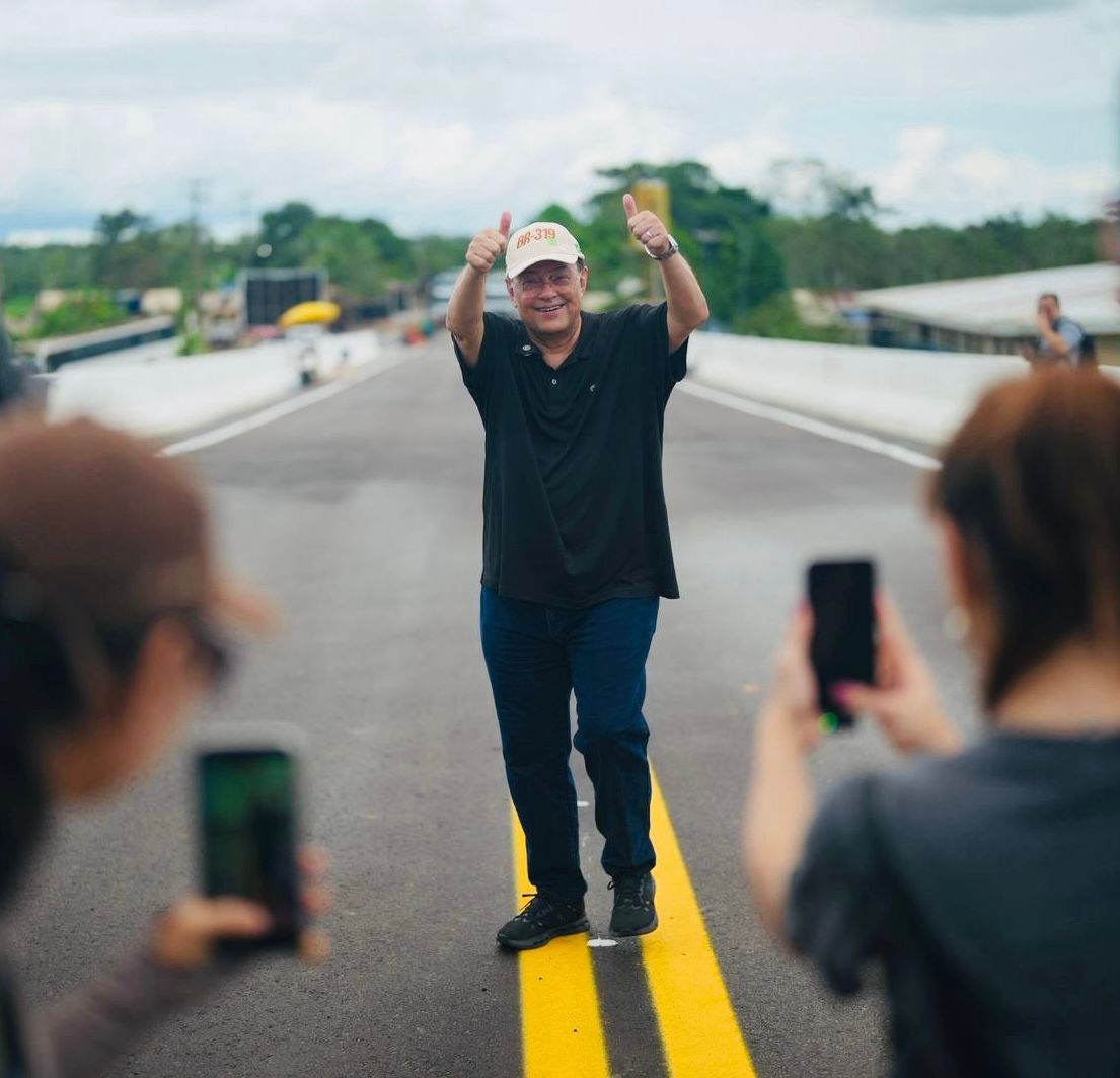 PortalCaboco's tweet photo. Após testes e certificação, ponte do Autaz Mirim é liberada para o tráfego na BR-319 - https://t.co/iu3YtpsE4Z https://t.co/eQRPigVDAq