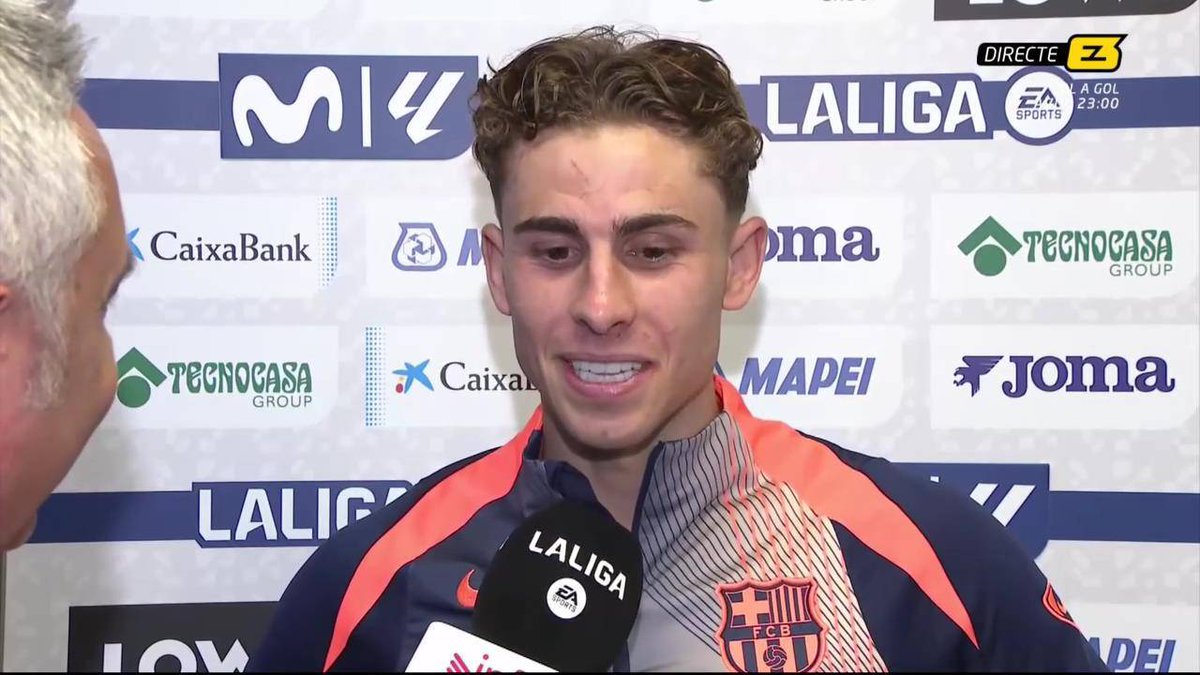 🚨🎙️| Fermín: "We have to celebrate the victories. Plus, the coach gave us a day off, and I think we celebrated that more than anything else. We're so happy, and we need to keep it up until the very end." #fcblive ❤️