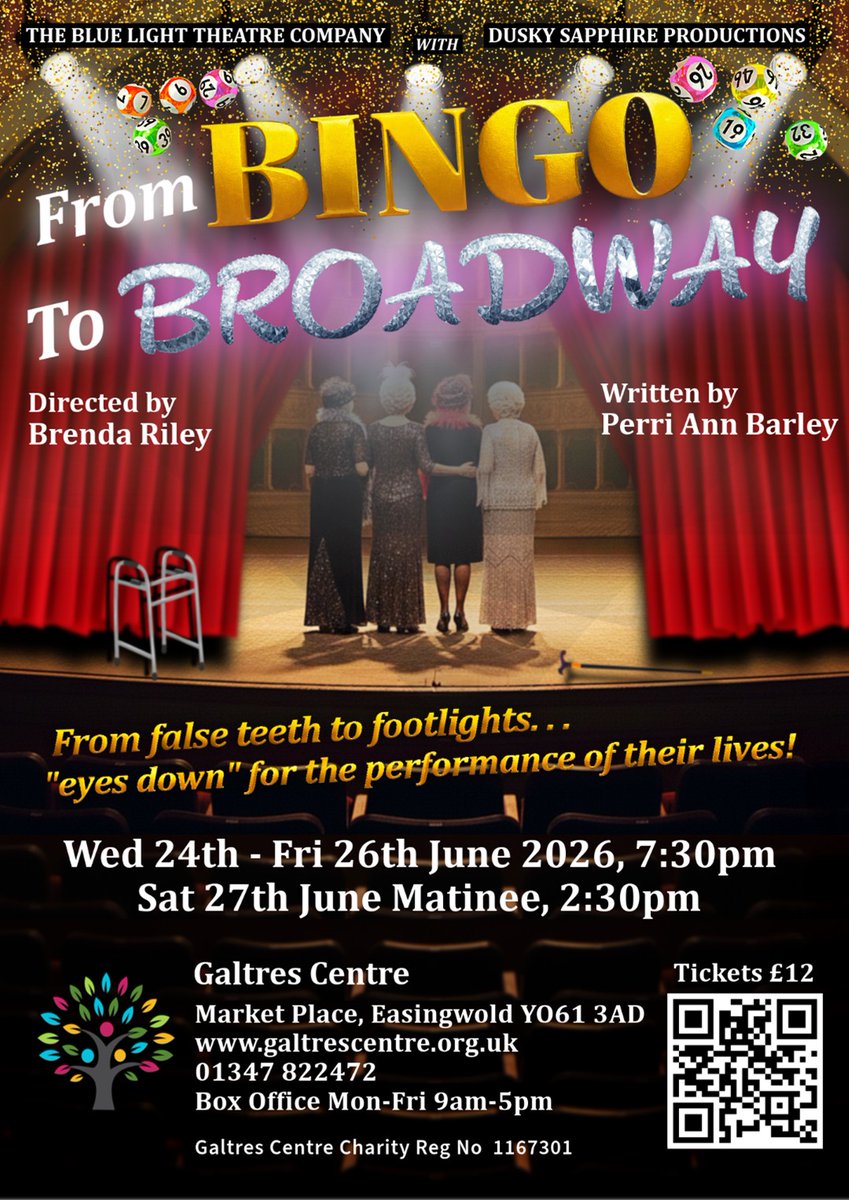 wherecanwego's tweet image. From Bingo to Broadway
Galtres Centre, Market Place, Easingwold York, North Yorkshire
Wed 24 Jun to Saturday 27 June
wherecanwego.com/item/e1596504
 #wherecanwego #localevents #whatson #freeadvertising #ukevents #northyorkshire