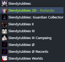 Depyy00's tweet photo. put all slendytubbies (and 0) on my steam yay yaaay https://t.co/ttr3sfxBnc