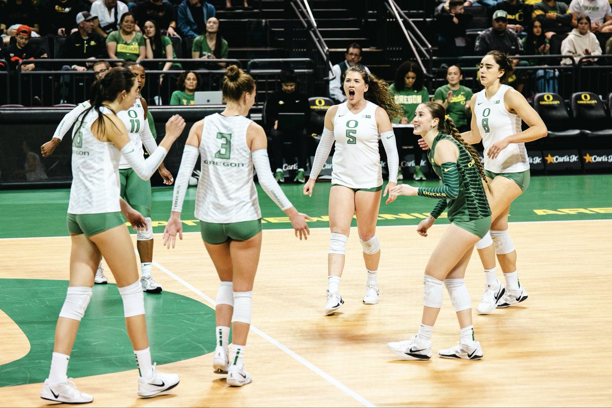 Oregon Volleyball tweet media