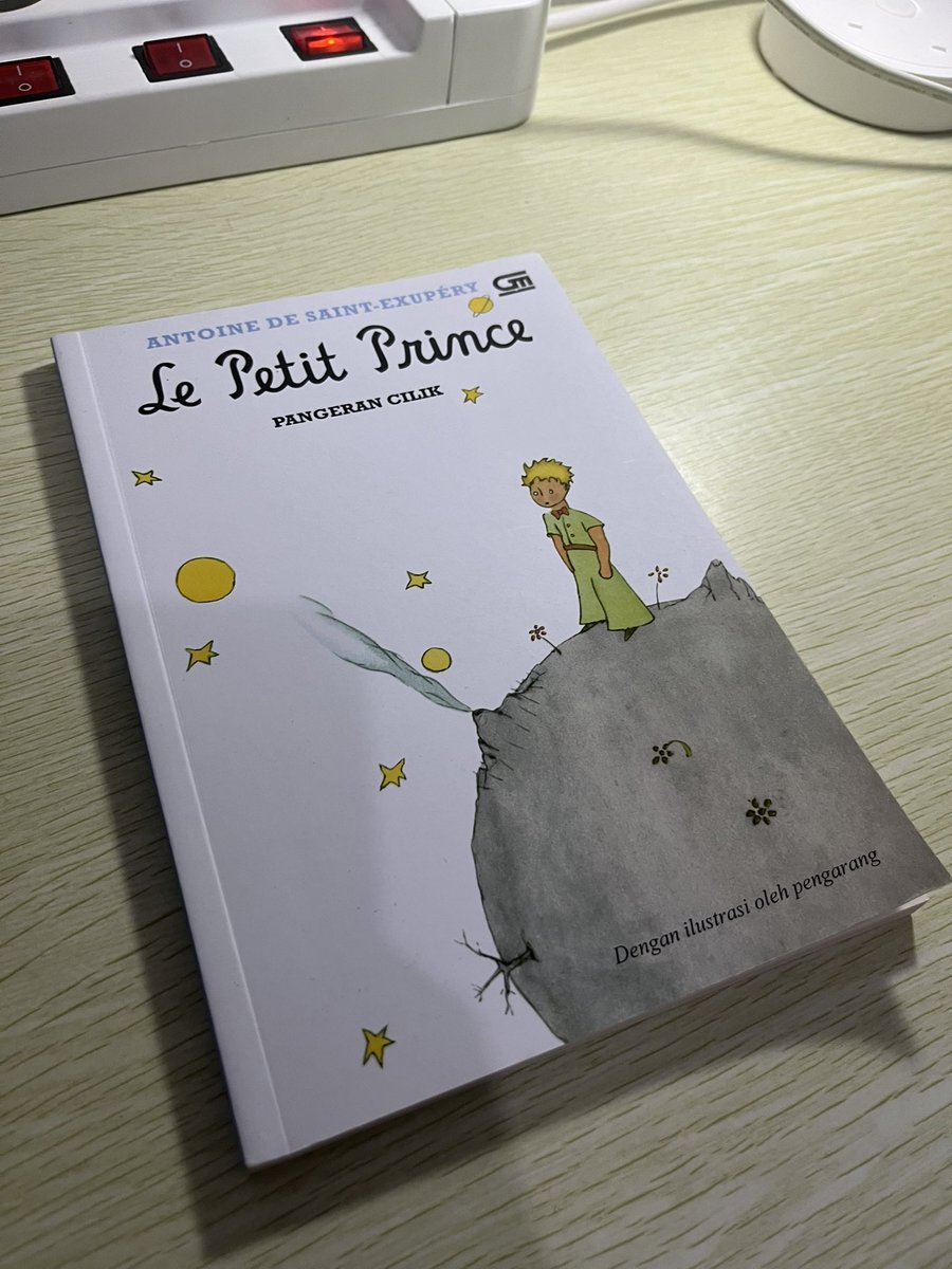 goraecircle's tweet image. (1)
WTS Novel Preloved Le Petit Prince
40.000

Baru dibaca 1x, good condi 

Dom Bogor
Bisa co 🍊
DM jika minat atau mau tanya

#WTS #Buku #Novel #Preloved #LePetitPrince