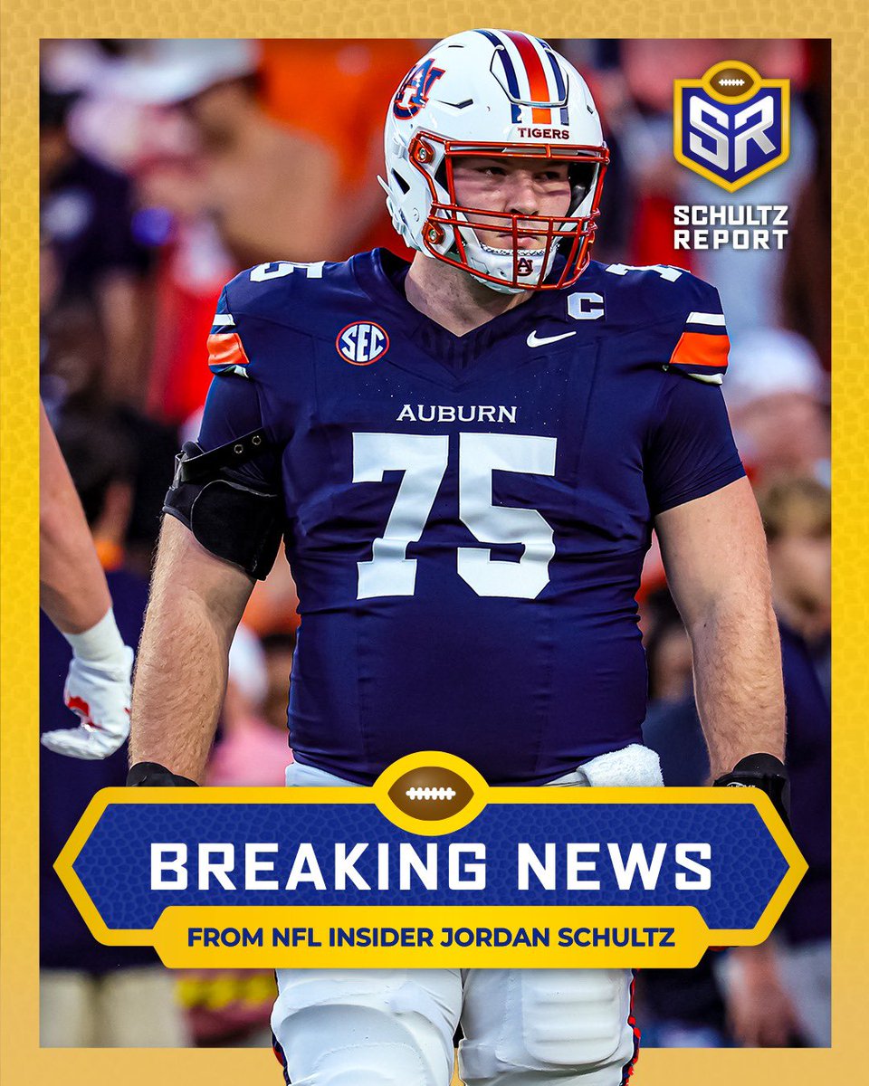 Schultz_Report's tweet image. Pick is in: #Bengals drafting Auburn C Connor Lew, per sources.
