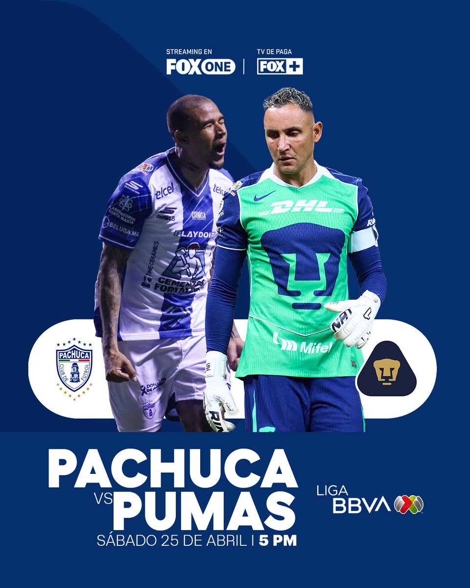 FabrizioDC_'s tweet image. FINAL ADELANTADA DE LA LIGA MX

Los esperamos esta tarde a nivel de cancha del Estadio Hidalgo para la transmisión del PARTIDAZO entre Pachuca y #Pumas a través de @somos_FOX.

Junto a @RaulOrvananos, @itoshiro5, @Alonso_Cabral y Chaco Giménez.

Recuerden que pueden ver este
