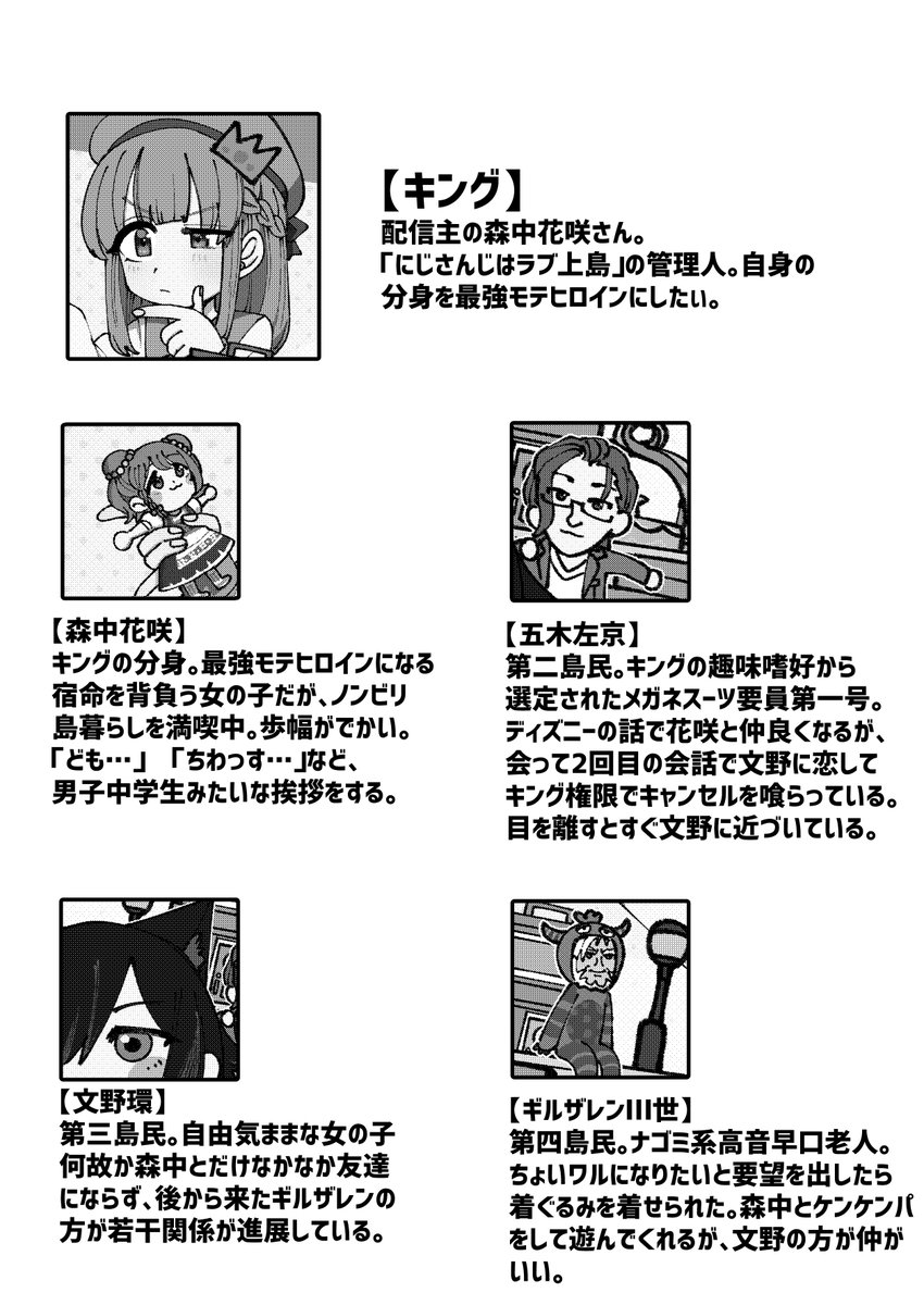 たのしい島民紹介のコーナー #森中びじゅつかん 