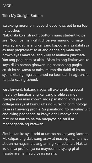 AlterOfan83223's tweet image. Ginawang Bottom ng Teacher and Straight na Former Student nya

Pages 1-2
Sender: Ticher

#ConfessionOfanAlter918
#CollegeLife #Teacher #Student