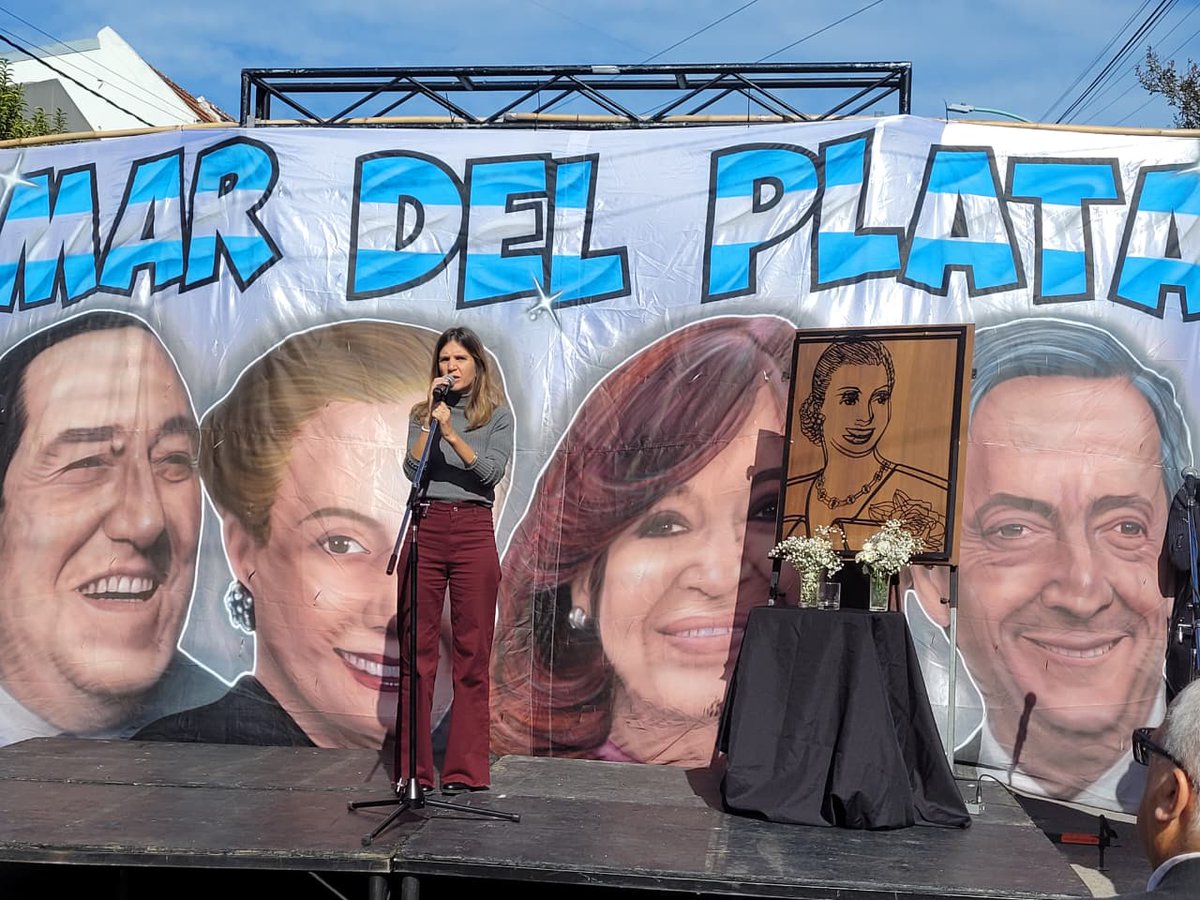 la Néstor Cristina Conducción - Mar del Plata tweet media