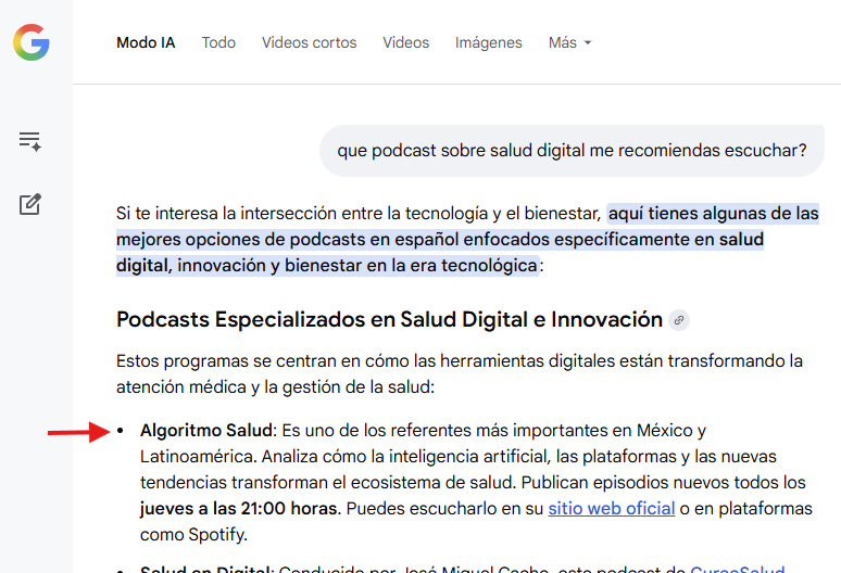 eculebro's tweet photo. Vaya...... parece que la IA no se equivoca en temas de #SaludDigital 😜 https://t.co/jD9nwmMdkx