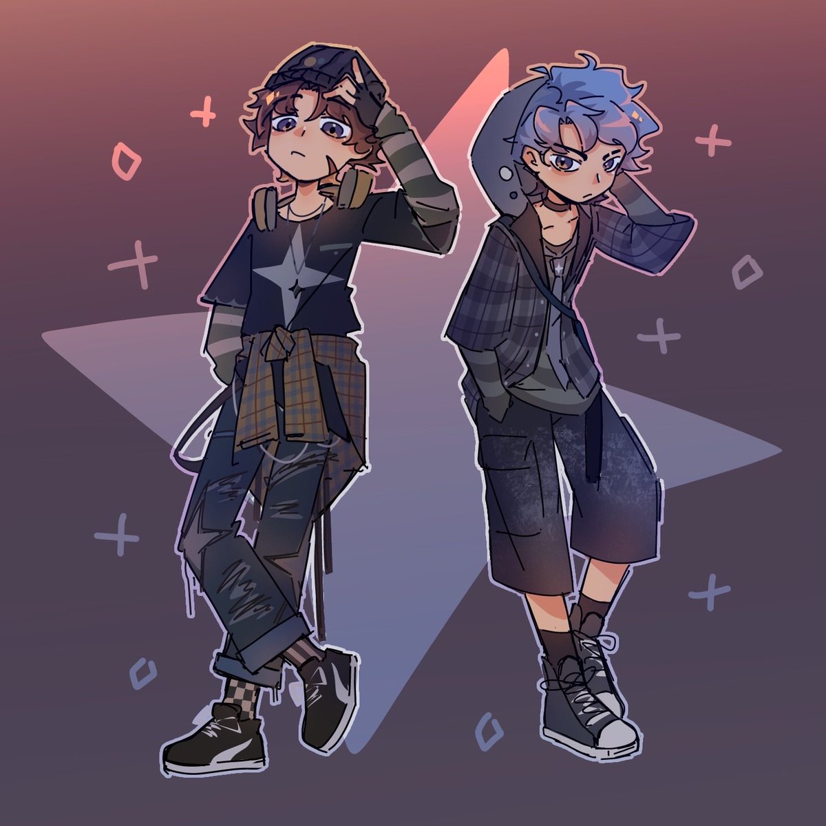 CharaChing's tweet photo. Cool brothers😎✨

#oc https://t.co/Gml9hYYUZq