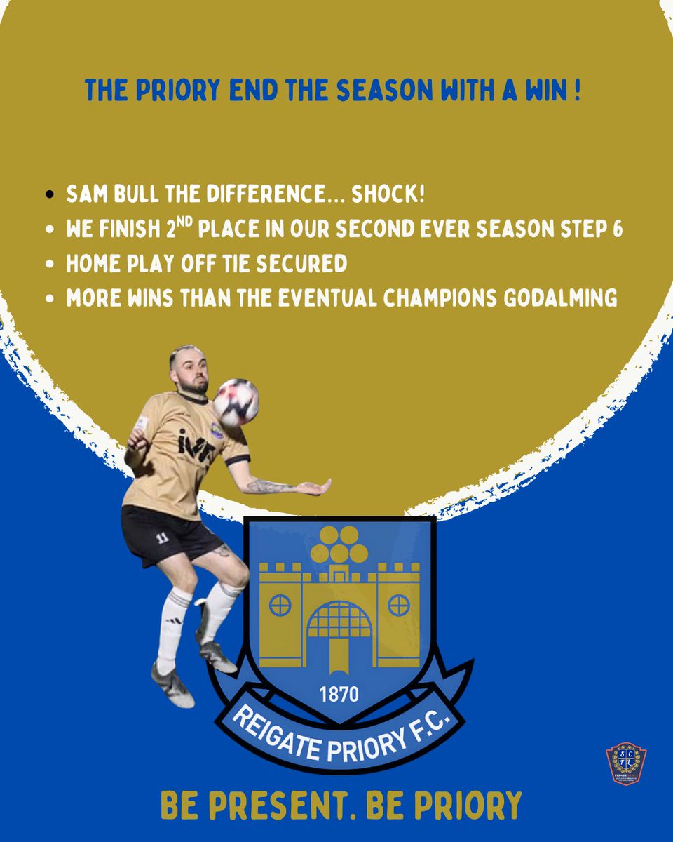Reigate Priory FC tweet media