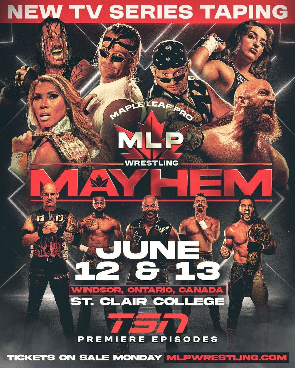 MAPLE LEAF PRO Wrestling tweet media