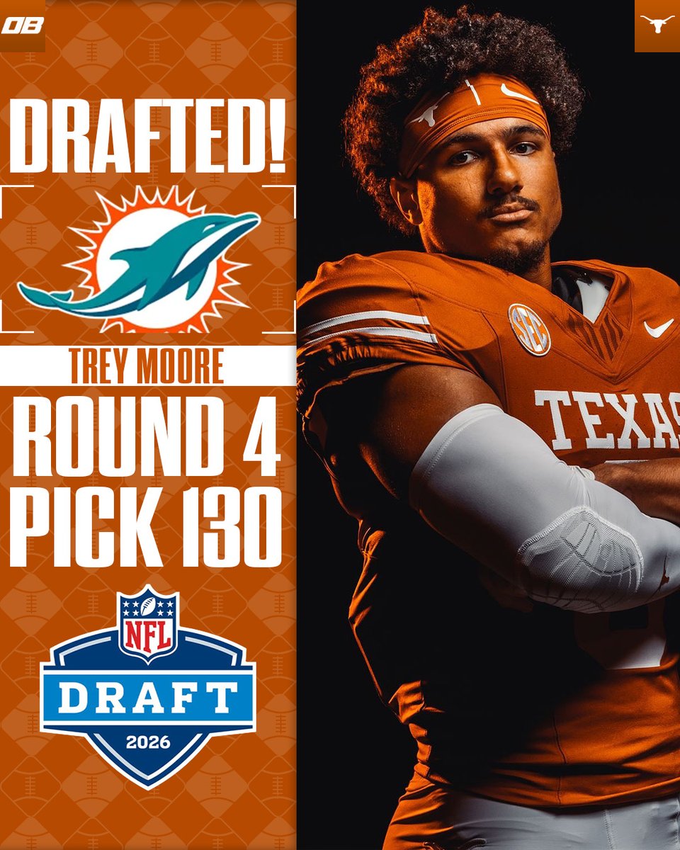 orangebloods_'s tweet photo. BREAKING: The Dolphins have drafted EDGE Trey Moore! https://t.co/TlGRarsNFK