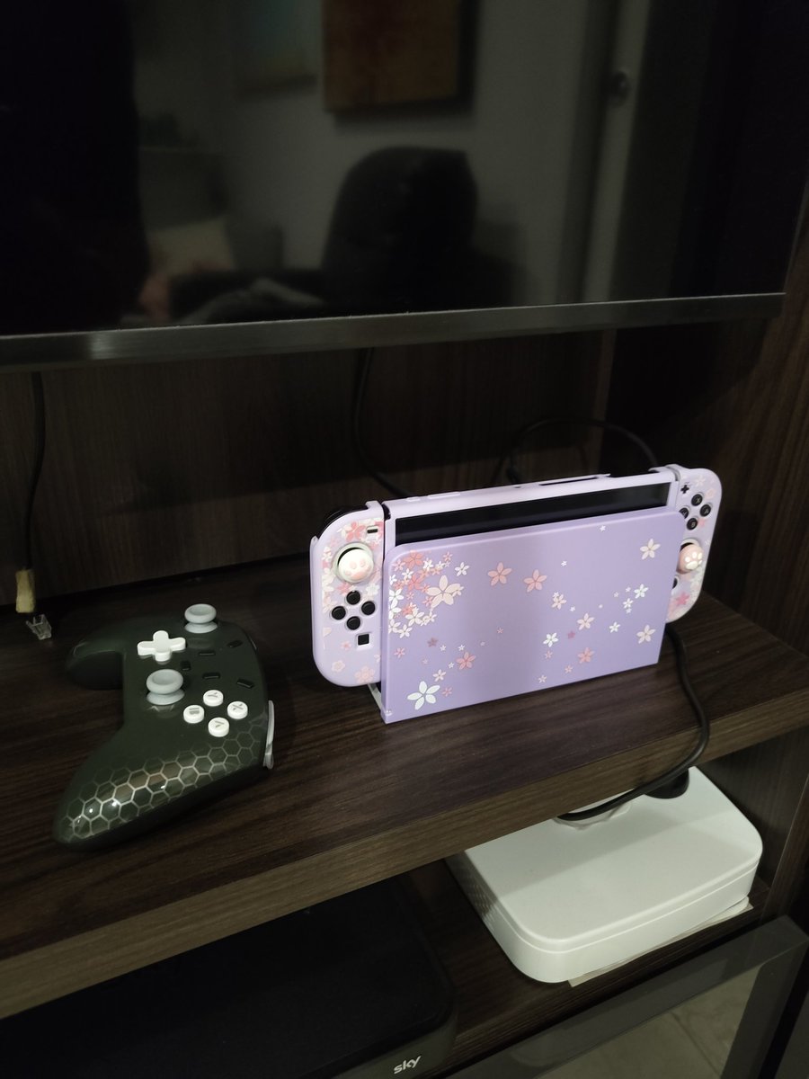 Safe to say my baby is enjoying her gift