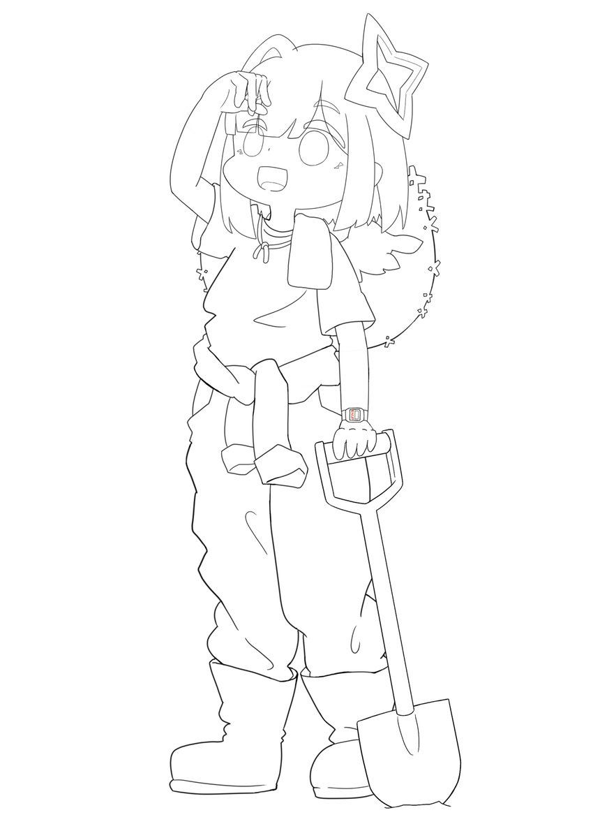 wip
たその線画は完了！！
今夜はここまで
