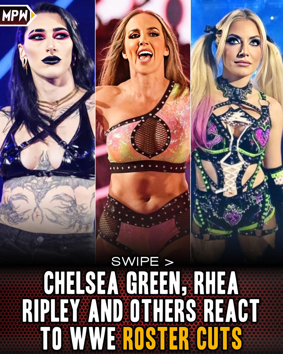 themaestro_99's tweet image. Wrestlers React to WWE Talent Departures
#chelseagreen #rhearipley #alexabliss #wwe