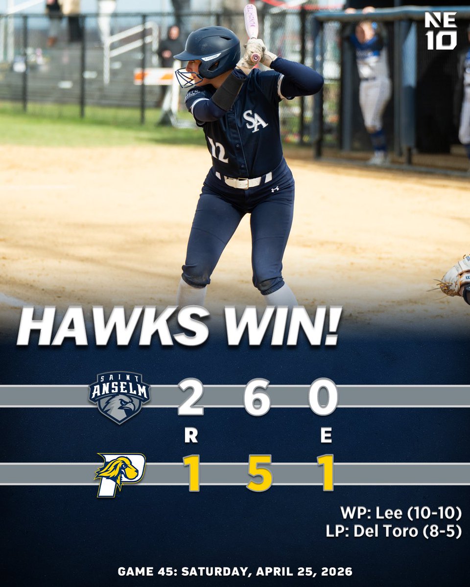 Saint Anselm Hawks Softball tweet media