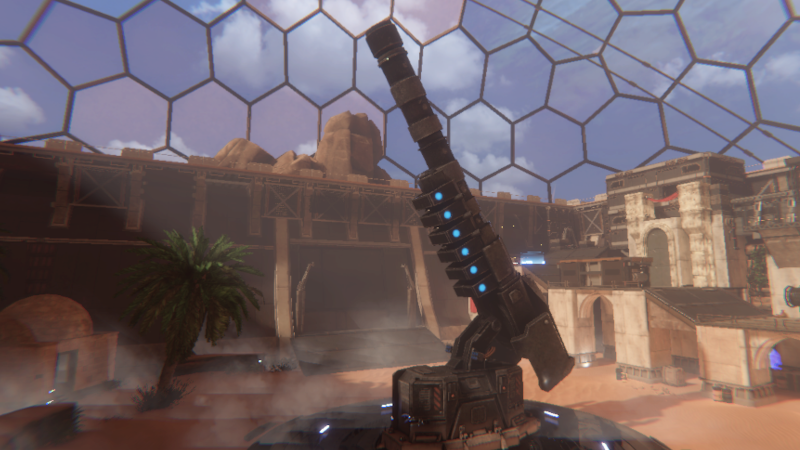 RenderiseGames's tweet photo. We're working on the second mission for Ironsand – here you'll need to load a massive cannon and fire it at a space invader ship! 🚀💥
#RenderiseGames | #Ironsand https://t.co/GnlqvrMNWF