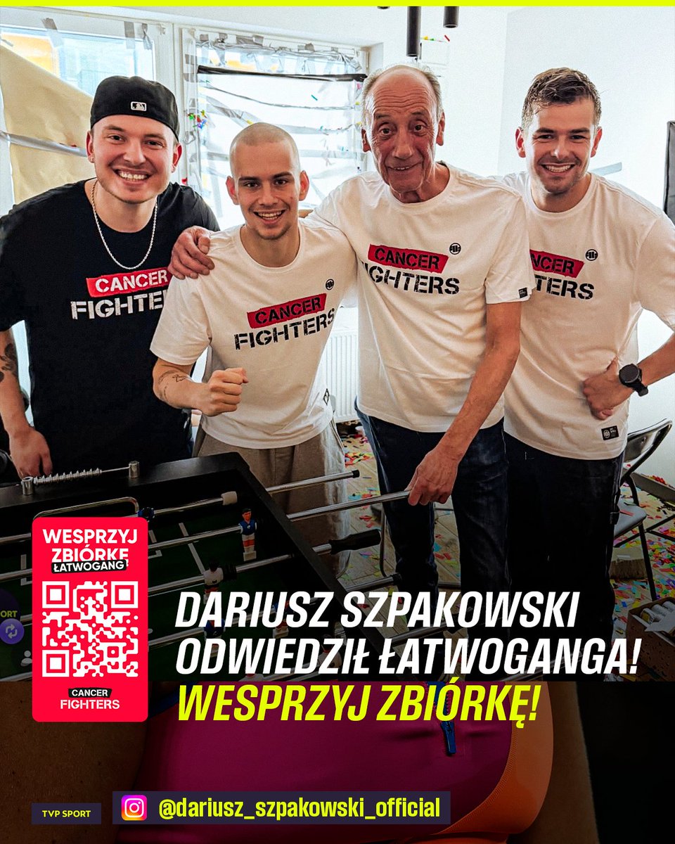 Hej Łatwogang, jesteś GIGANTEM 🙌
Cały Internet razem ♥️

Wspieraj zbiórkę 👉 siepomaga.pl/latwogang
