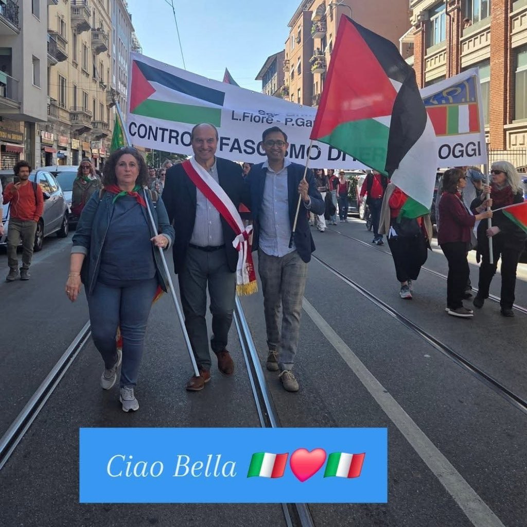 ninabecks1's tweet image. 🤬🤬🤬🤬🤬🤬
No Ius Soli

Remigrazione e riconquista 🇮🇹

Sempre lui, Bebash Chandra Kar #bangla con cittadinanza Italiana regalata dal #PD, oggi alla festa della #liberazione dell'Italia porta la bandiera della #palestina.