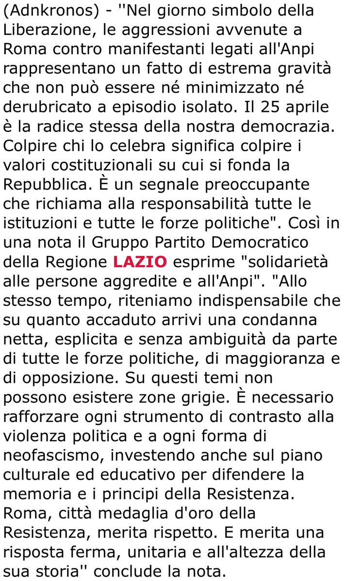 Gruppo Pd Lazio tweet media