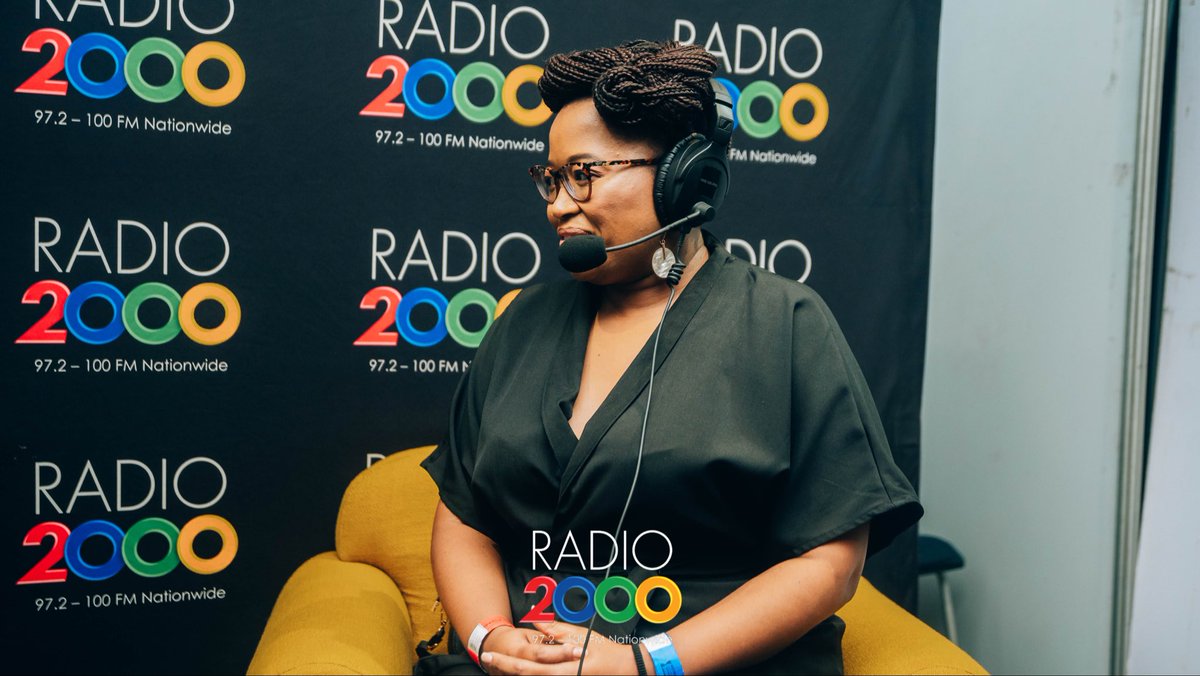 Radio2000_ZA's tweet photo. #TheWeekendClubhouse | LYDIA MTSHALI - Manager for Radio Marketing SABC. Broadcasting live from the Durban ICC at the Metro FM Music Awards 2026 #MMAs26 https://t.co/gm7wGeGiKV