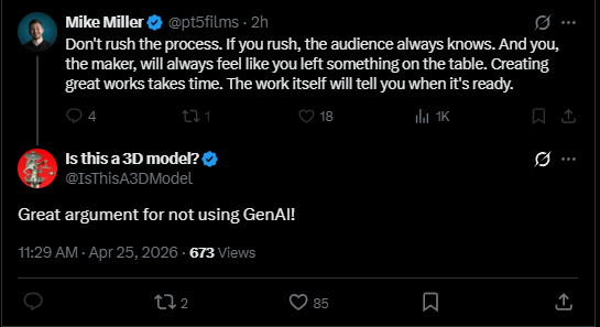 Is this a 3D model? tweet media