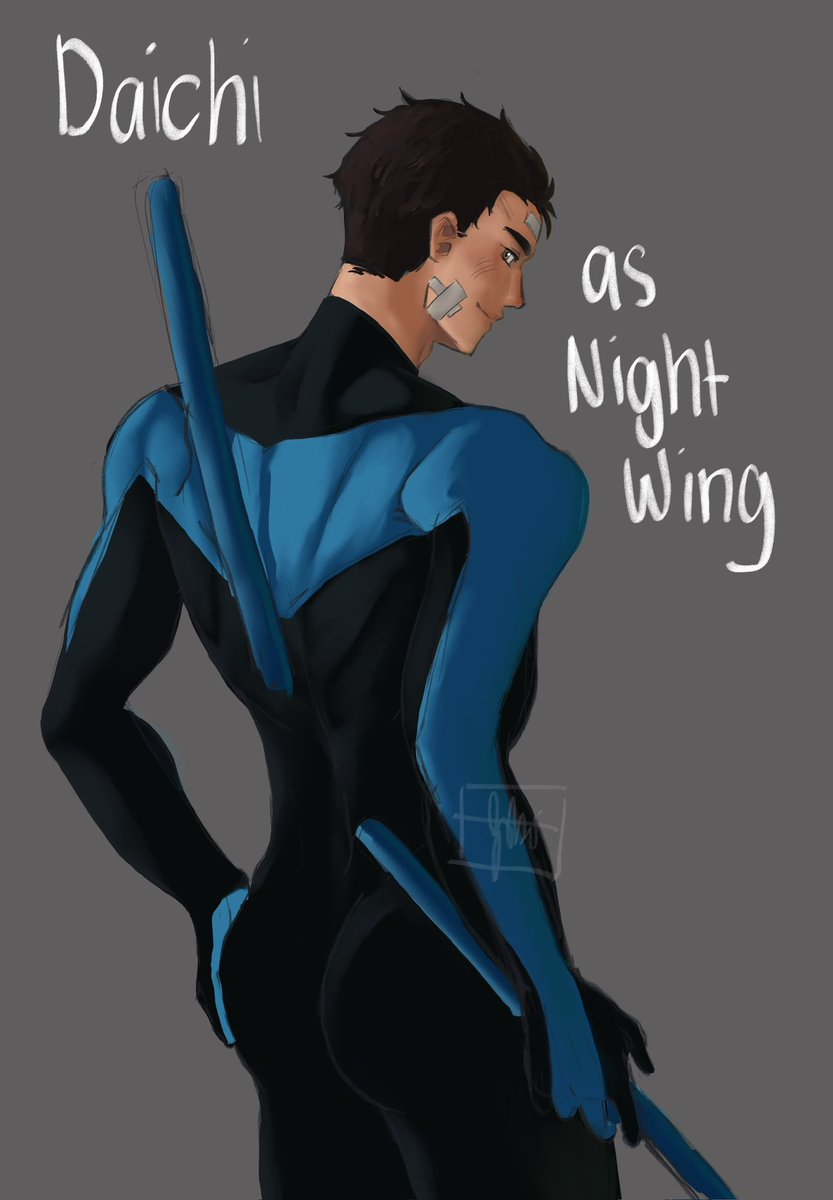 Toobst3rcrysti1's tweet image. i'm... alive !

(probably)

anyway, Daichi Sawamura as Nightwing, requested by @Kookaikat 

#nightwing #daichi #haikyuutwt #haikyuu