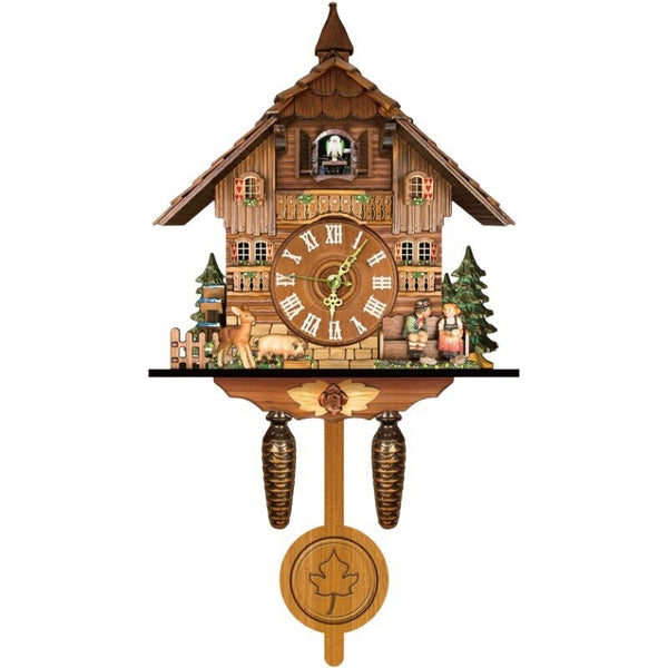 iSmartHomeGear's tweet image. Give your wall a cheerful lift with the Cuckoo Wall Clock — a cute cuckoo pops out every hour. Choose from four styles ($69.99–$99.99) to add a nature-inspired focal point to living rooms, hallways, or nurseries. 🕰️🌿 #CuckooClock #HomeDecor ismarthomegadgets.com/products/cucko…