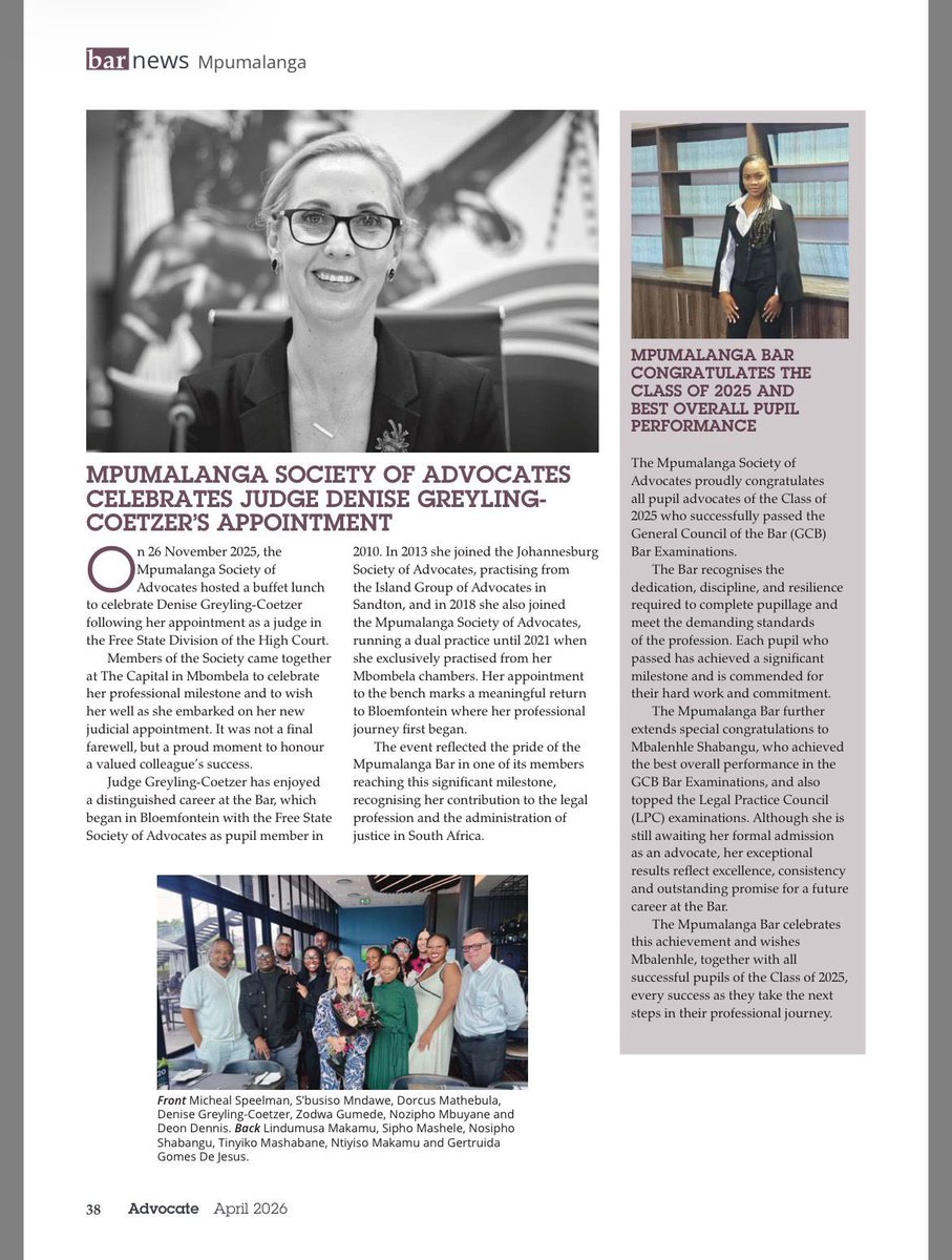 shabangu_r's tweet image. Admitted Advocate of the High Court of South Africa. 
#admisión2026 #AdmittedAdvocate #Adv