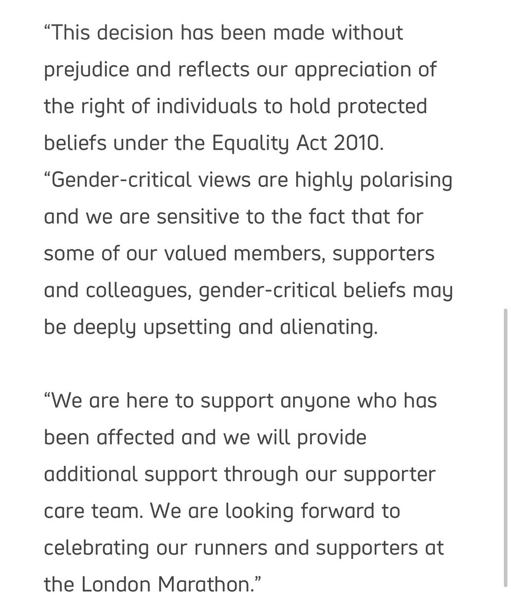 🚨 UPDATE: Scope has reversed its decision and reinstated my choir 

Pleased to say Scope has now reinstated the invitation for my choir to perform at the London Marathon tomorrow. 

While this is a win, the distress and uncertainty caused by this situation has taken its toll. At
