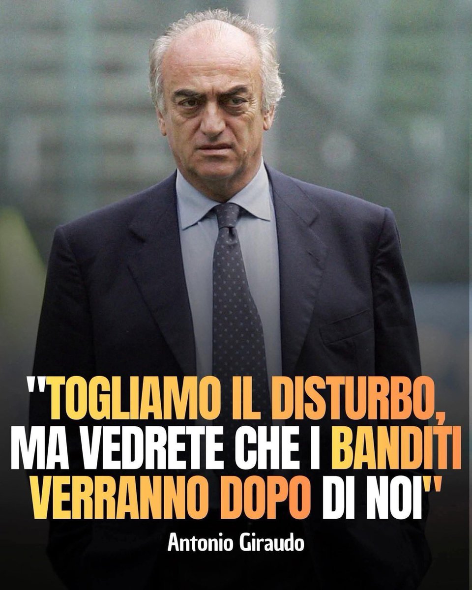 CavBiancoNero3's tweet photo. Mai come questa sera le parole di Giraudo riecheggiano sul calcio italiano https://t.co/BJTtHdYnhu