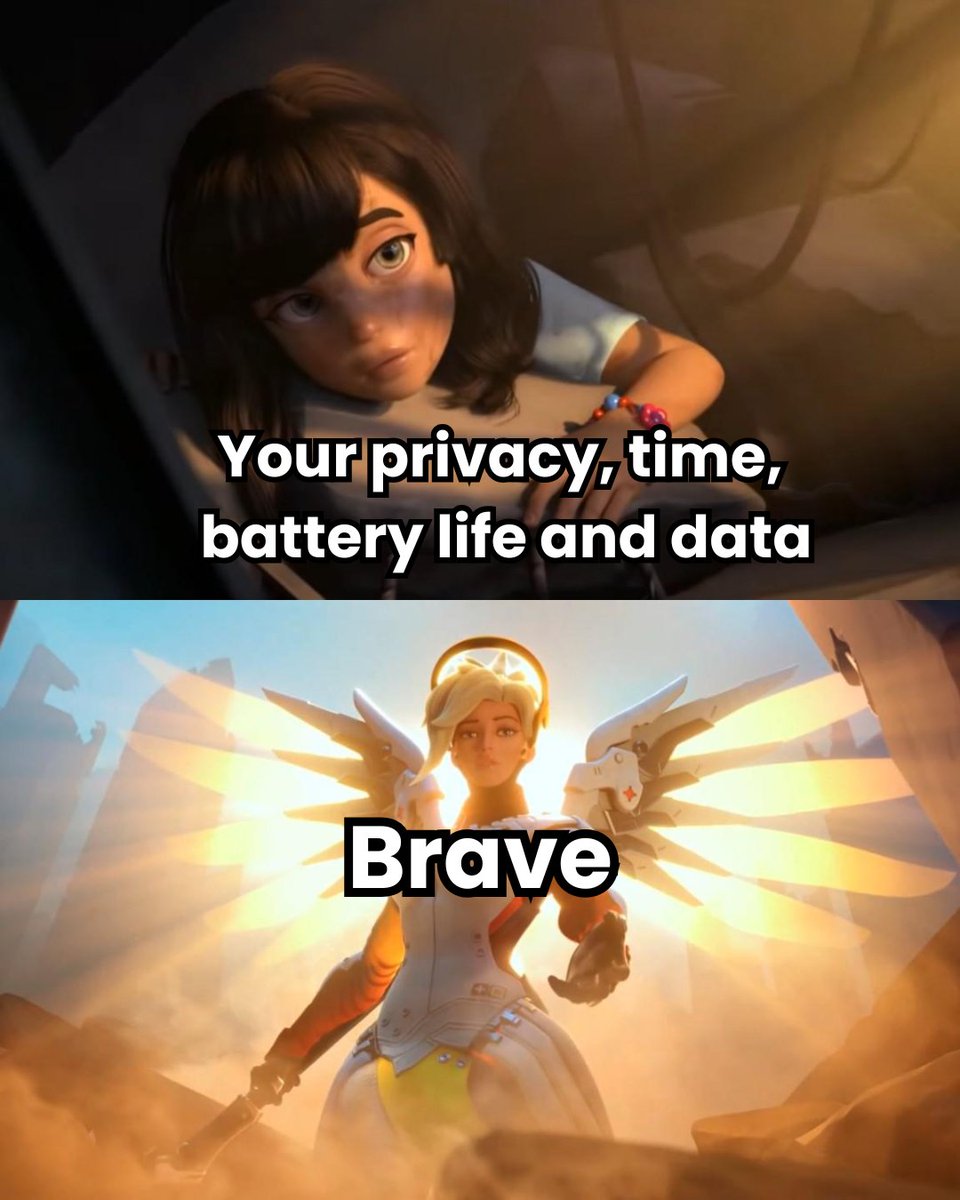 Brave tweet media