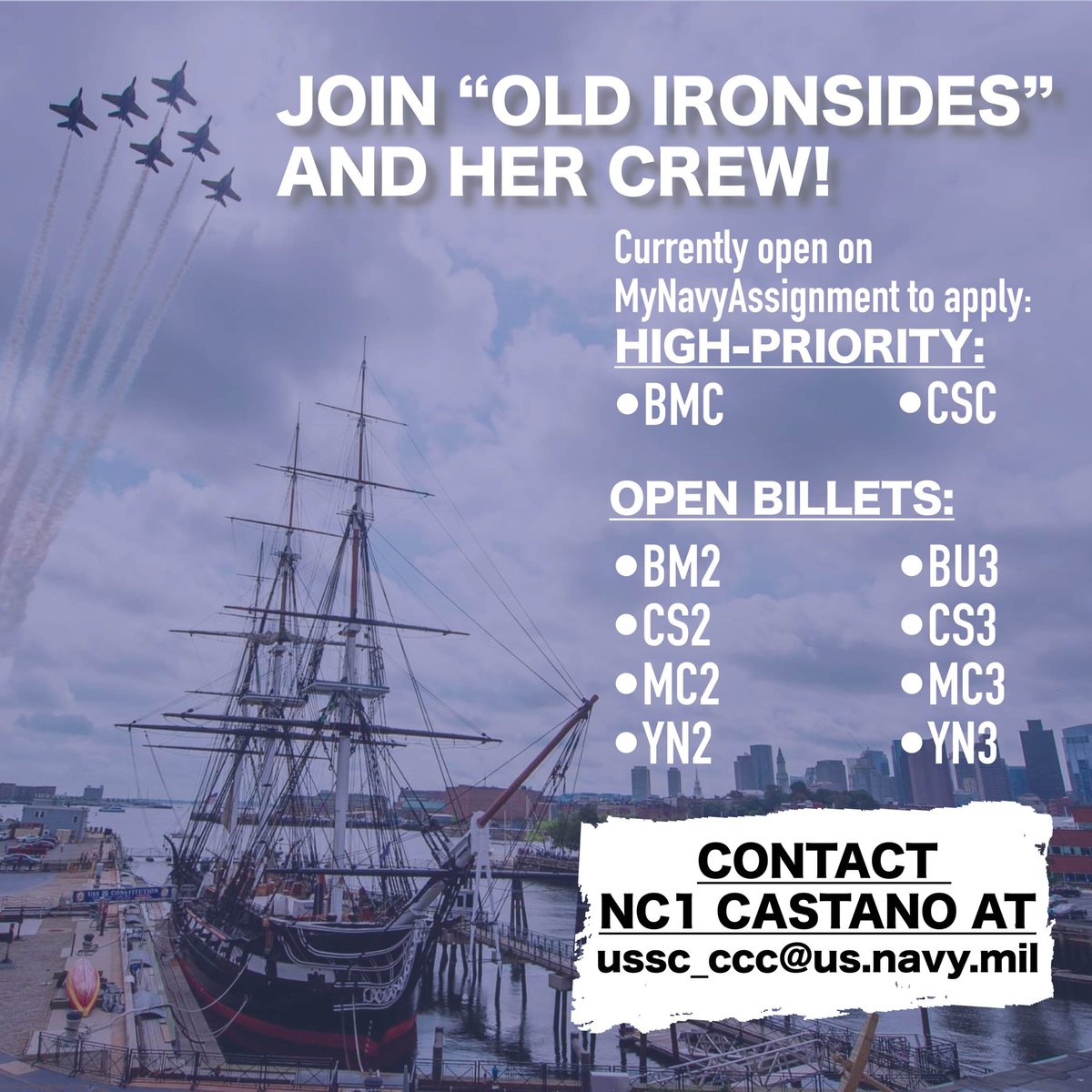 USS CONSTITUTION tweet media