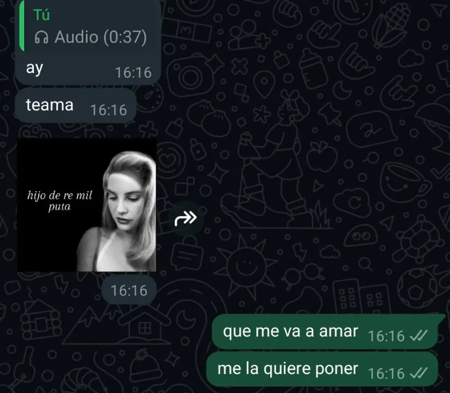 me la quiere poner