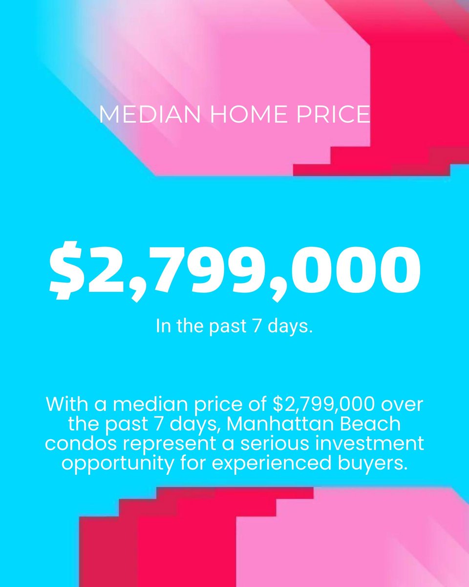 damoncohen's tweet image. Manhattan Beach Condo Scoop: 9 active listings at a $2.8M average ($1,610/sq. ft.). With 67% of prices adjusted down, it’s a great time to buy. DM to chat! #ManhattanBeachRealEstate #CondoLiving #SmartInvesting