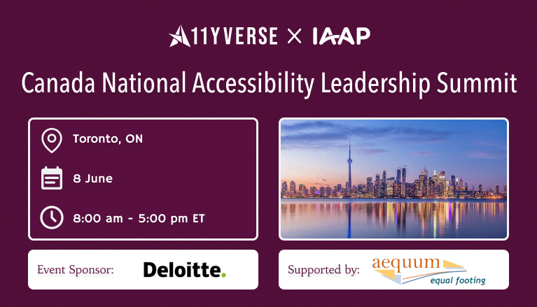 BillAndreozzi's tweet image. Join us at the AI &amp;amp; Accessibility event at the A11YVERSE x IAAP Canada National Accessibility Leadership Summit on June 8 in Toronto to explore how AI is reshaping #accessible product design and #inclusive #innovation. msft.it/6016v1kI6 #InclusiveDesign #Summit2026