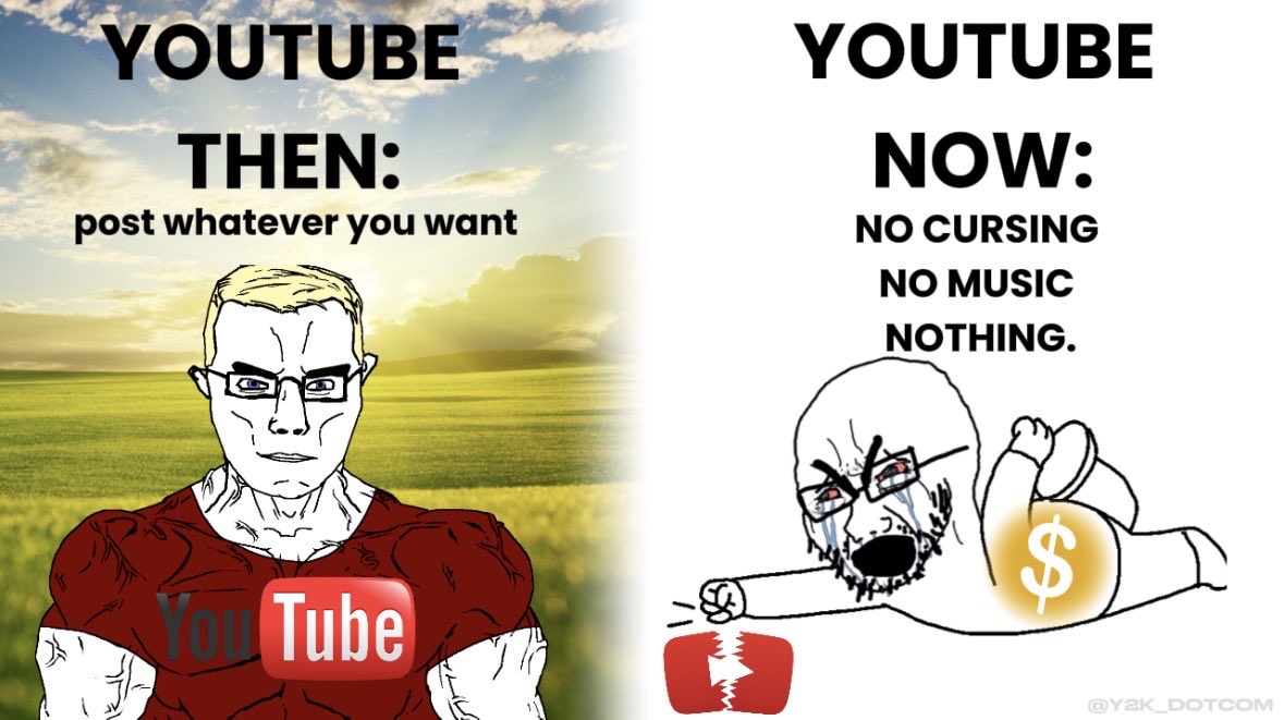 The internet used to feel so free