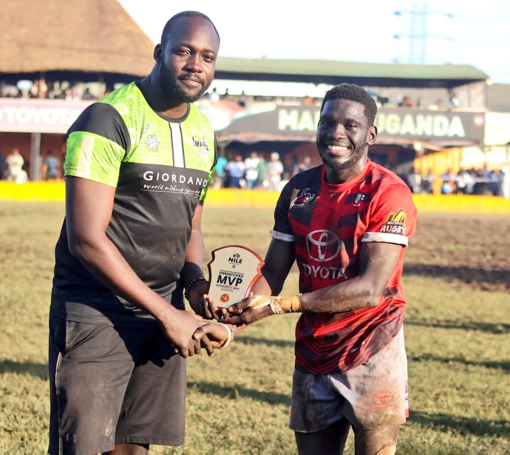 BuffaloesRFC's tweet photo. Good awesome game plays from our captain In the #Ugandrugbyapremiersgip and  is the MVP of Game_9 against @ImpisRFC 

Mr. @otimdaniels_
Do have a beautiful and great evening gentleman.

#ToyotaBuffaloes
#FearTheBuffaloe
#HarderStrongerForLonger
#OneTeamOneSpiritOneWin https://t.co/QEvPZeVd4j