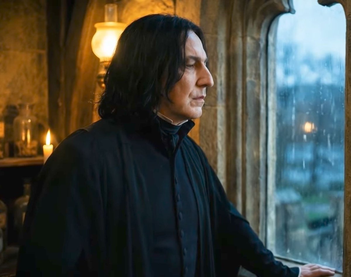 AnoukHalfDemon's tweet image. #SeverusSnape 
#Always