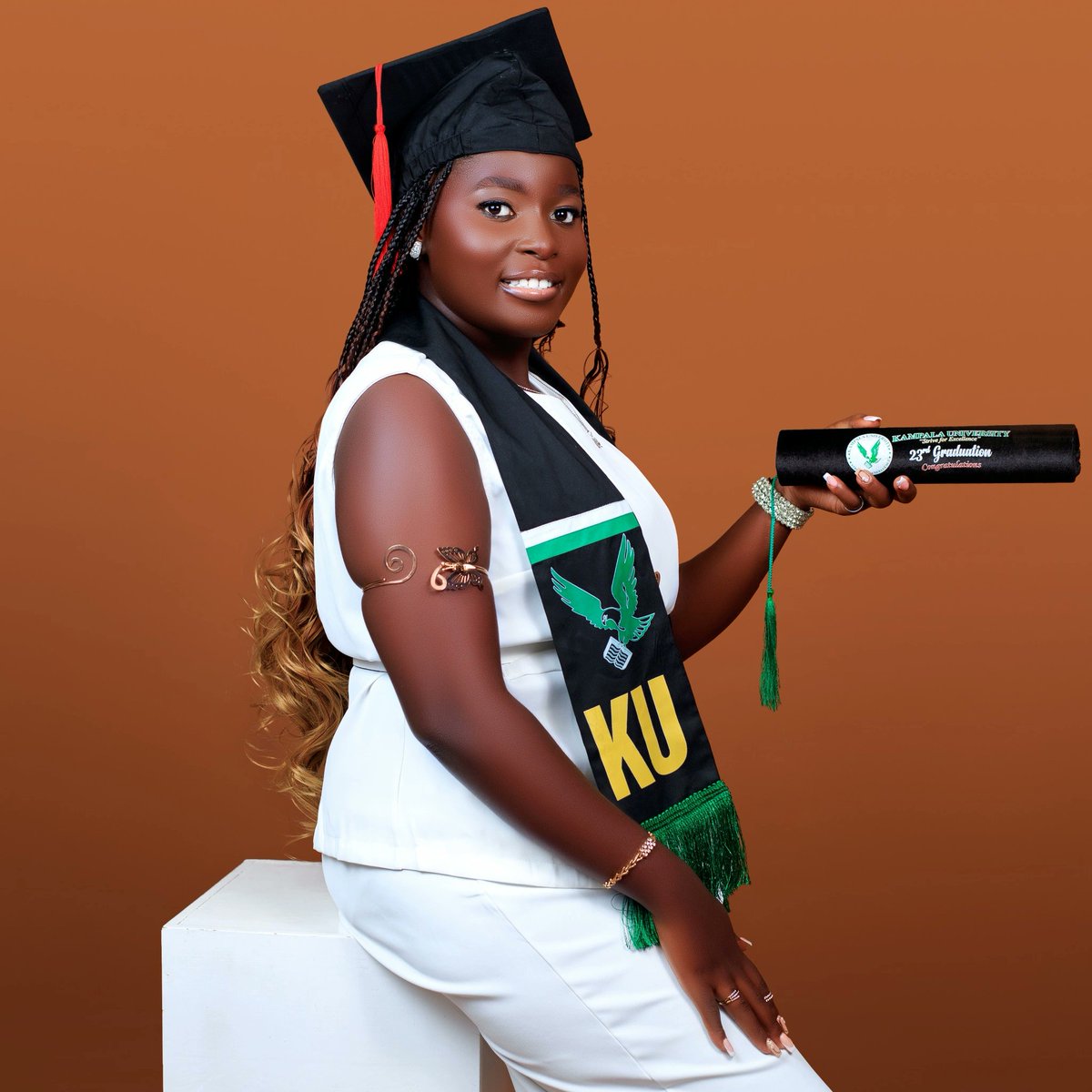 Justine Ayebare tweet media