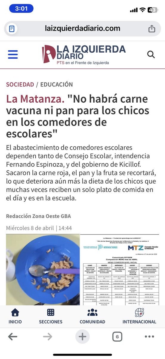 locuralamia's tweet photo. Si tu editorial periodística con el tema Adorni te la financia la pauta de la Pcia de BsAs, dejame decirte que no sos periodista, sos empleado de Kicillof y si no te indigna que le saquen fondos a los comedores para dártela a vos, además sos un delincuente. https://t.co/p8rNzsAJgh