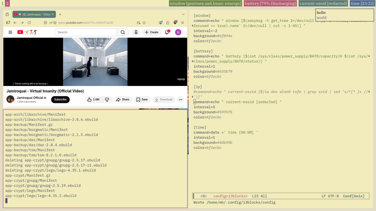 bot_unixporn's tweet image. [sway] did a slight bit of downsizing
Link: redd.it/1svj5uo

#unixporn #linux #screenshot