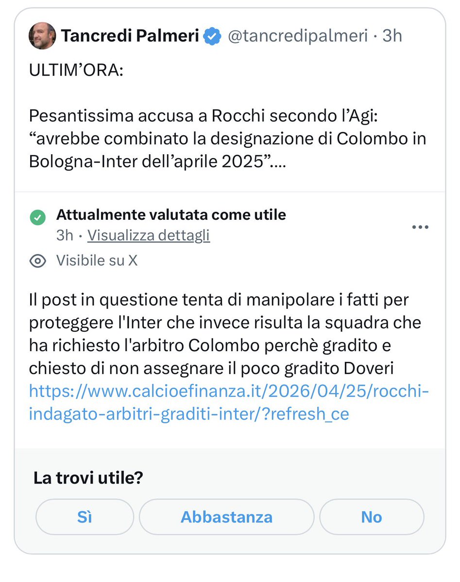 La solita bella figura di Tancredone