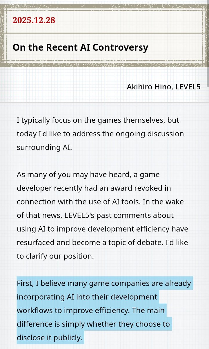 Level-5 Hub tweet media