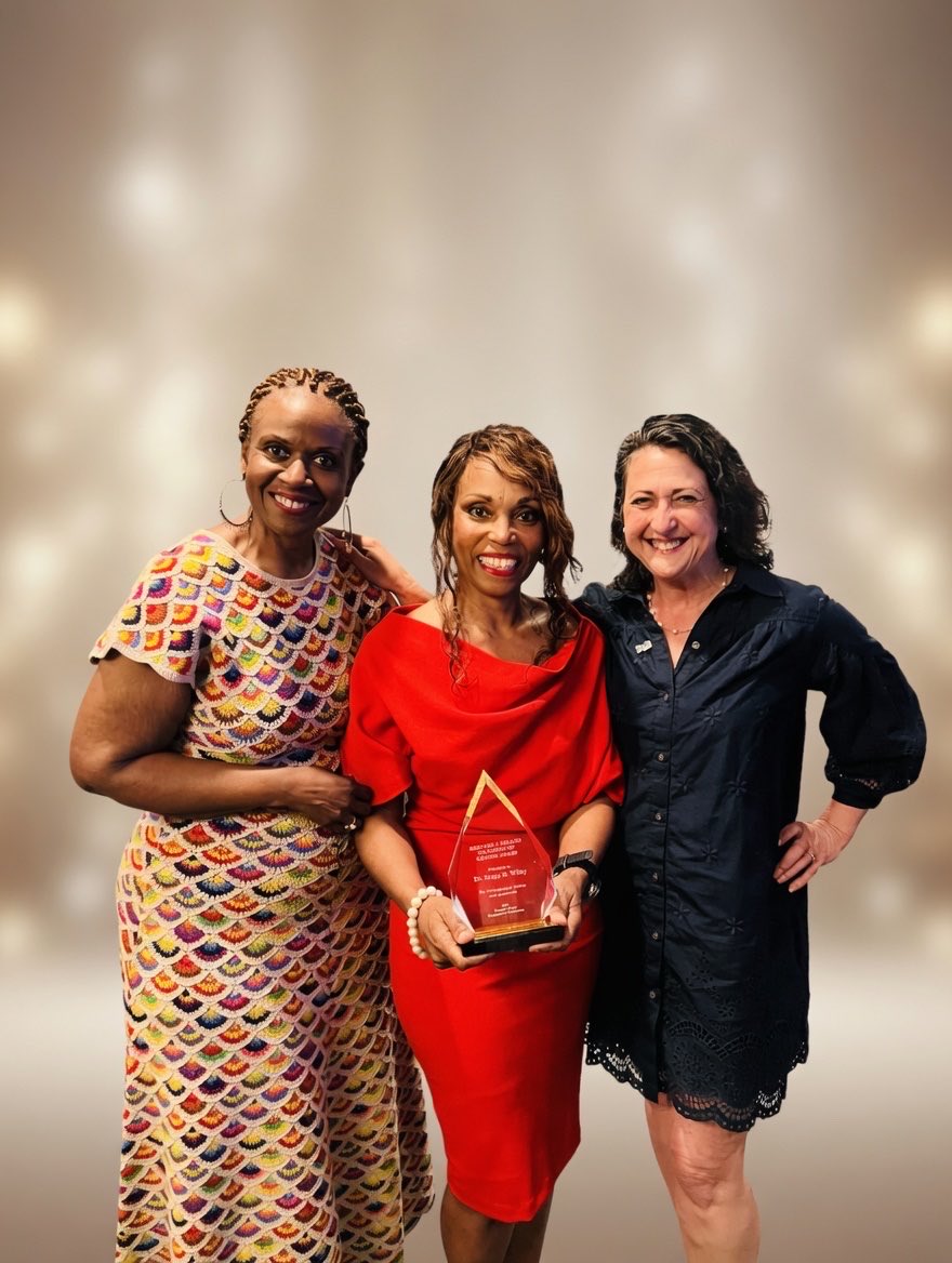 SonjaDWiley1's tweet image. This one is legacy.

Honored to receive the Bernard J. Milano Champion of Change Award.

I will continue to lead with compassion, courage, resilience, innovation, and purpose creating pathways to education, opportunity, engagement and equity for ALL.

Still in the “good fight.”