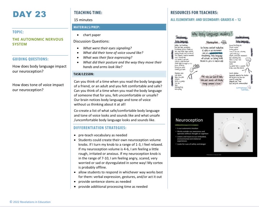 desautels_phd's tweet image. This scope and sequence is not a program with a script. It is intended to be integrated each day as a part of our procedures and transitions! 🍎

#educationalneuroscience #revelationsineducation #education